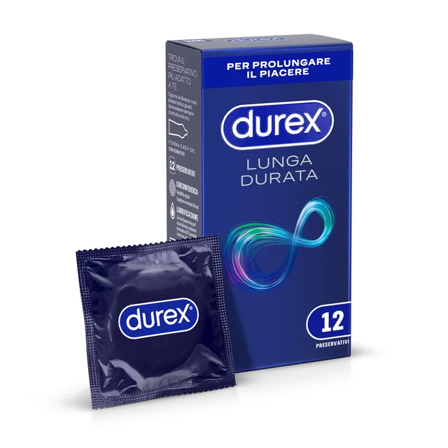 Durex Settebello Lunga Durata preservativi ritardanti 12 pezzi
