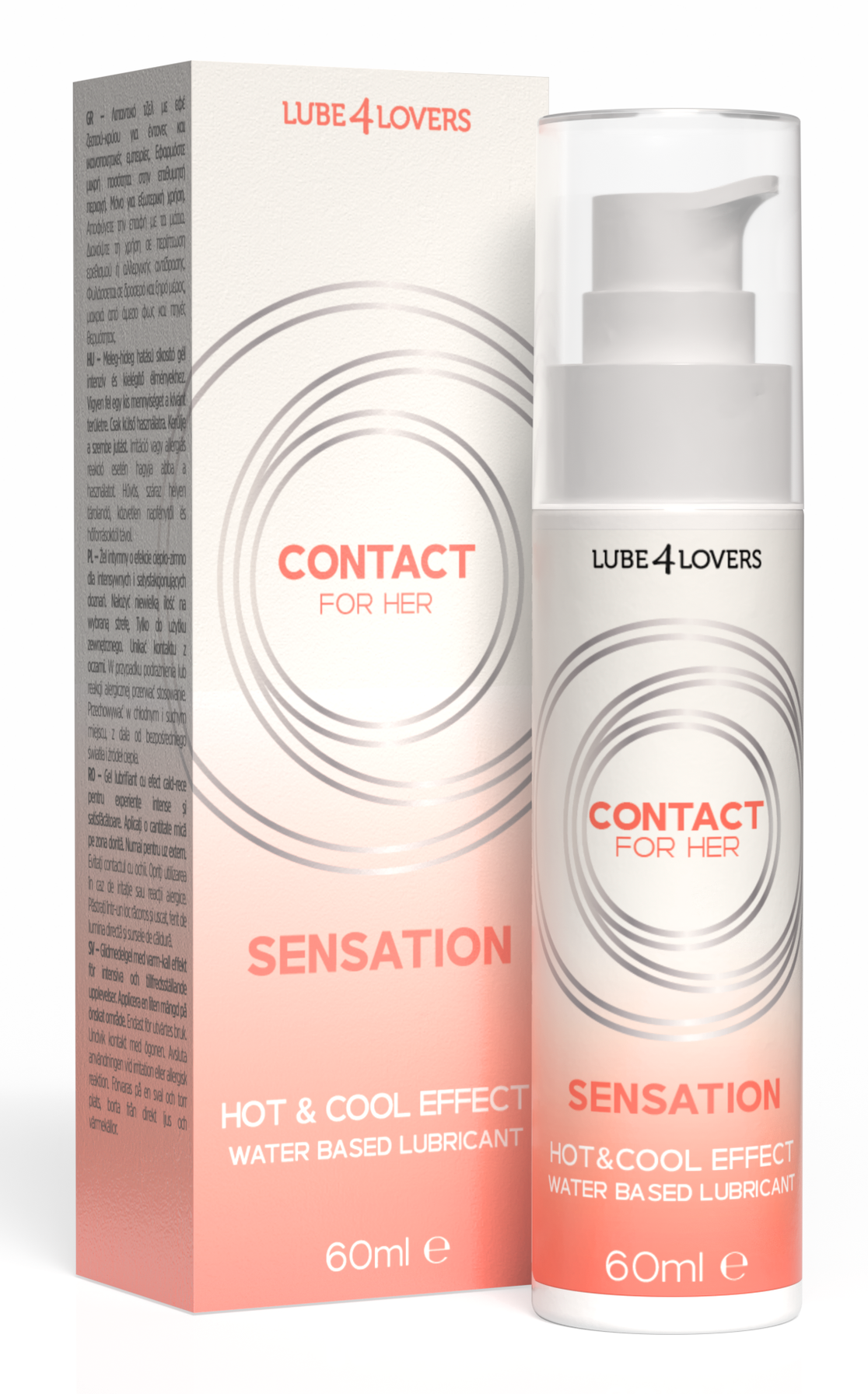 Lube4Lovers Sensation lubrificante intimo caldo-freddo 60 ml