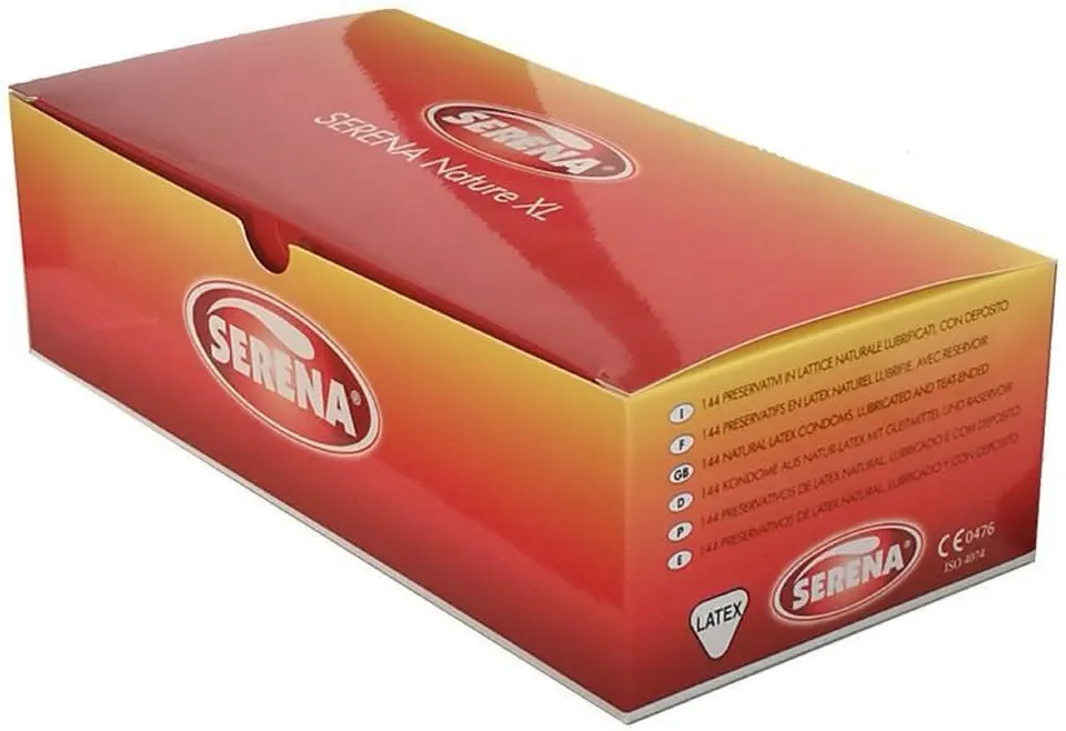 Serena Nature XL preservativi extralarge alla fragola