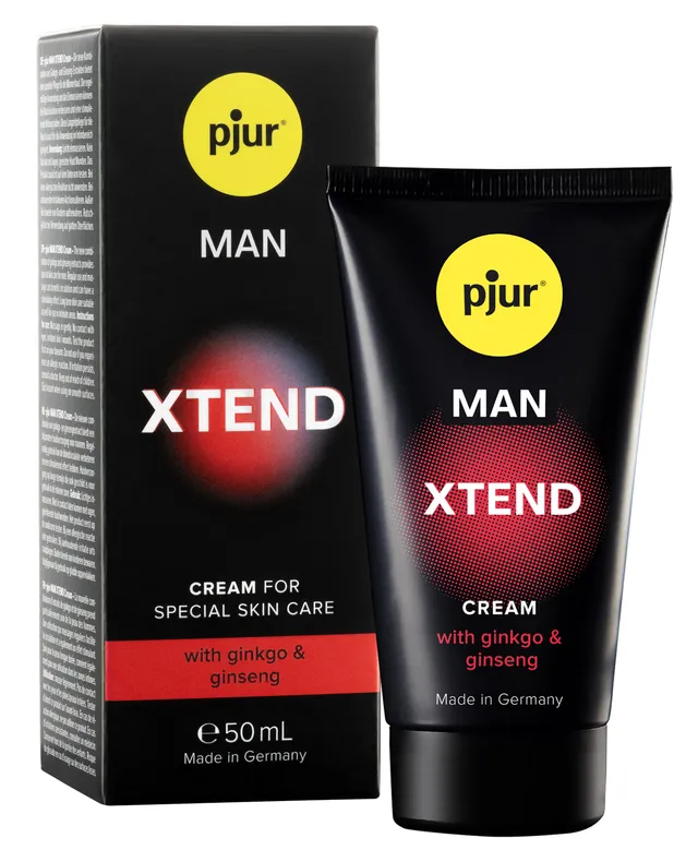 Pjur Man Xtend crema stimolante ginkgo e ginseng