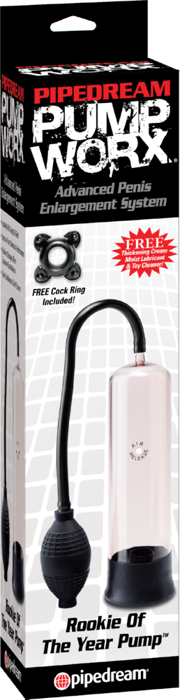 Pipedream Rookie of the Year pompa per pene con cockring