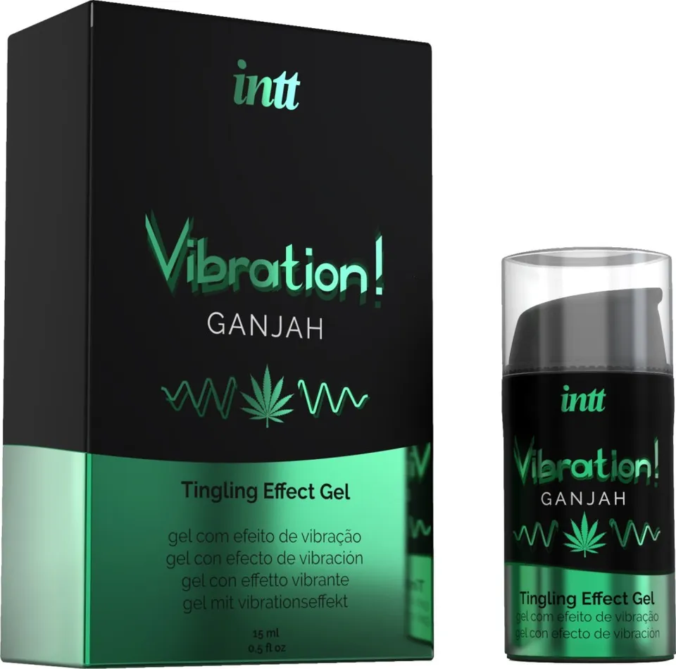Intt Vibration Ganjah gel stimolante effetto vibrante cannabis
