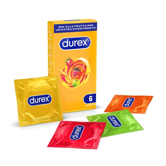Durex Tropical preservativi aromatizzati 6 pezzi frutta