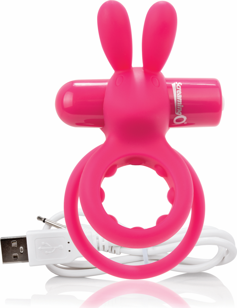 Screaming O Charged Ohare anello vibrante doppio rabbit