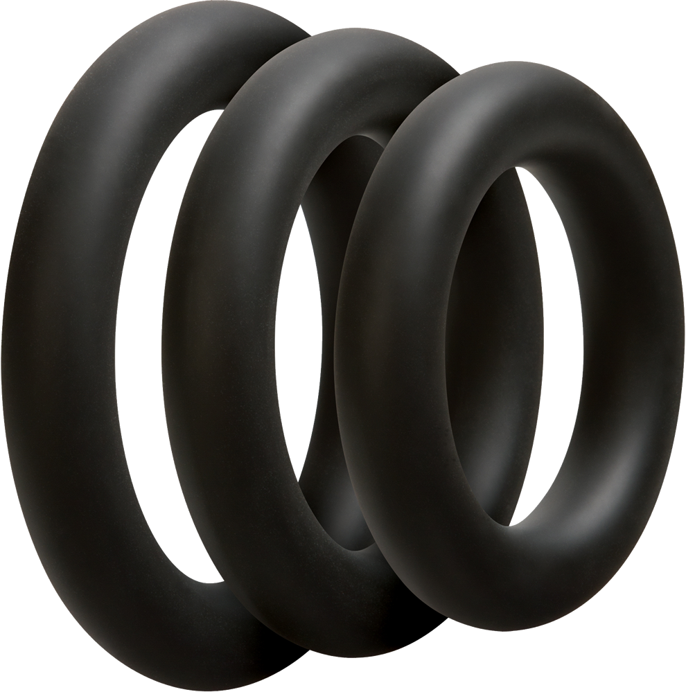 Doc Johnson OptiMALE 3 C-Ring Set Thick cockring