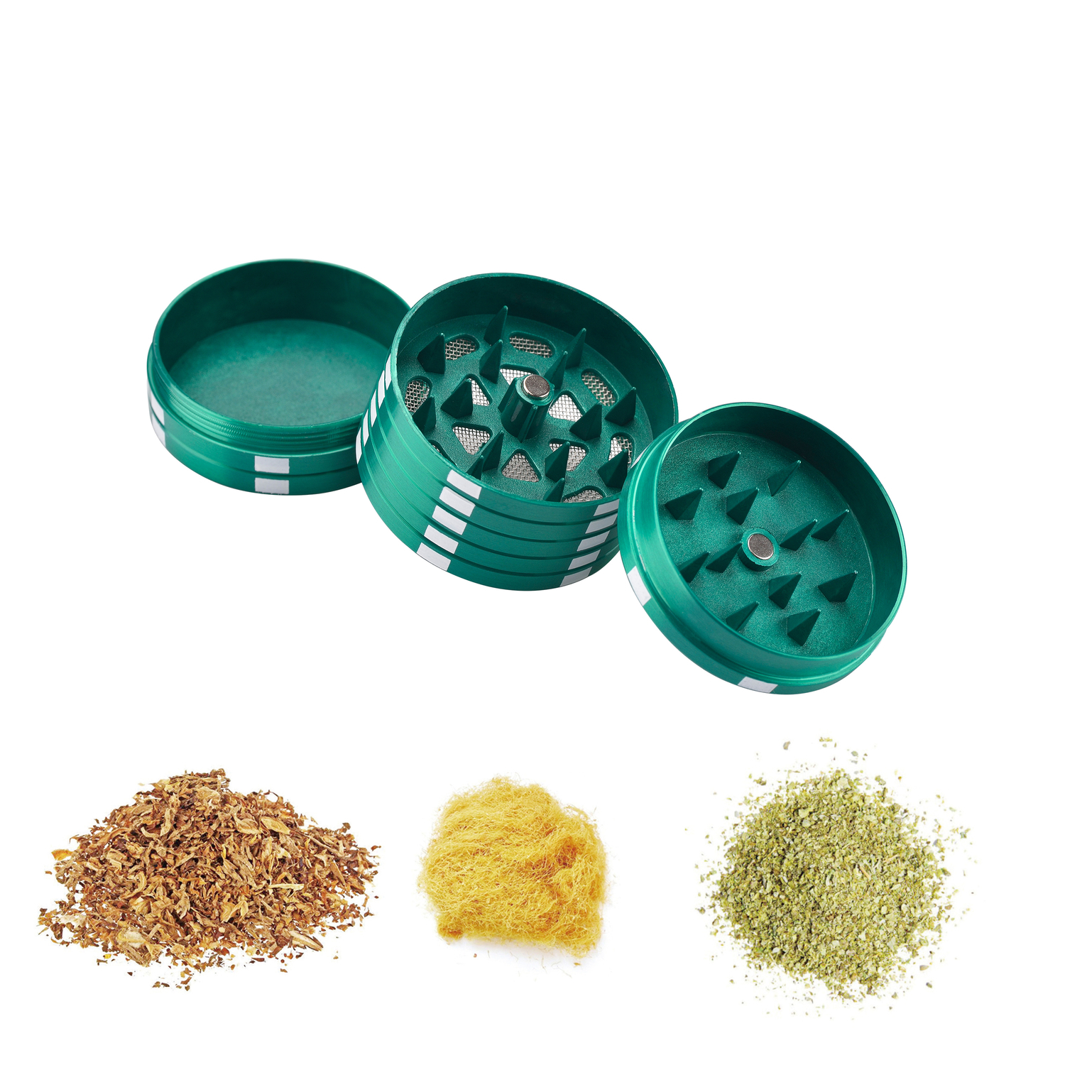 Champ High Chips grinder in metallo 42 mm 3 parti
