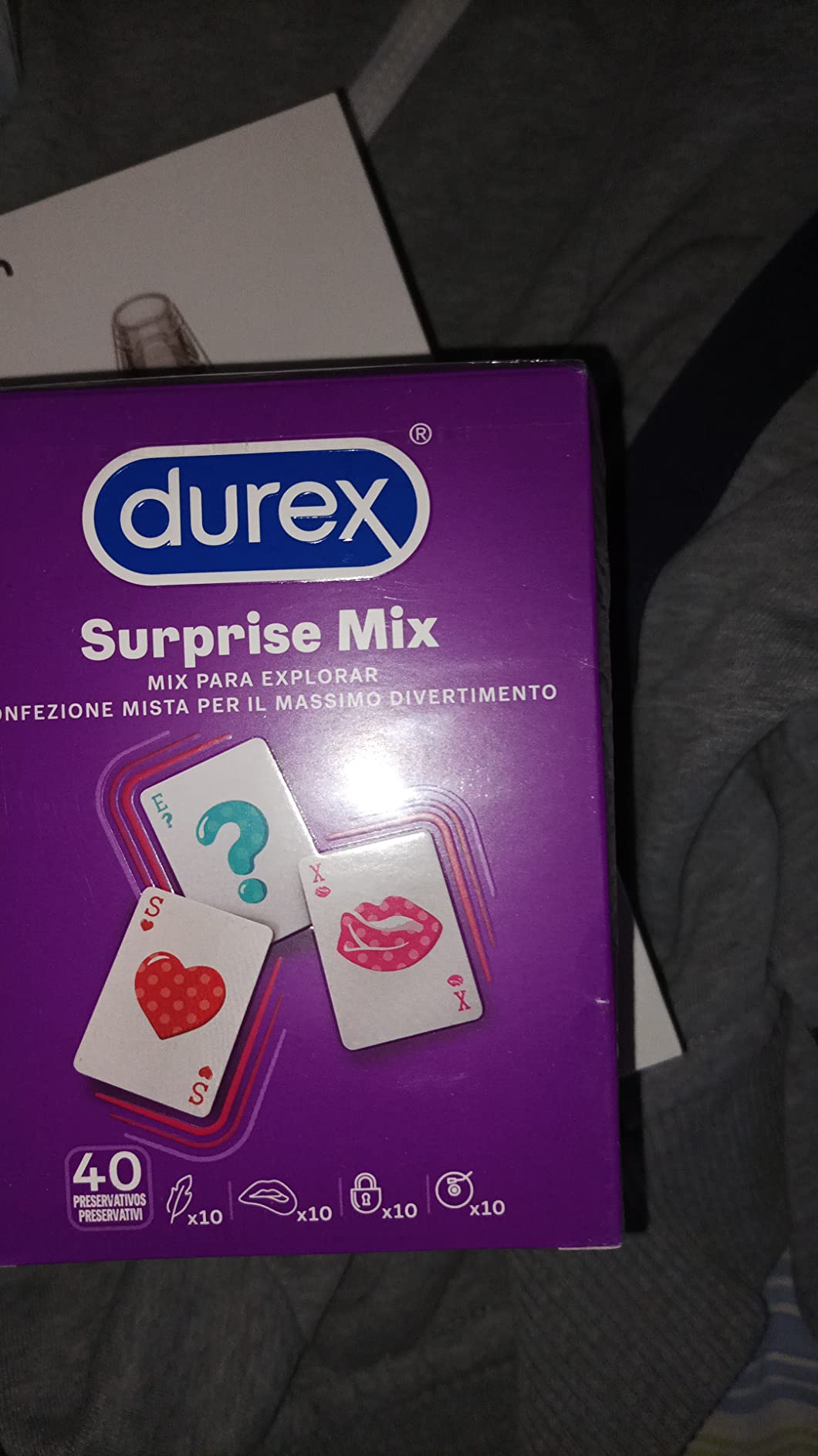 Durex Surprise Mix preservativi assortiti 40 pezzi