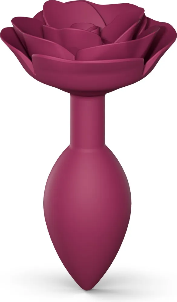 Love to Love Open Roses plug anale S fucsia silicone
