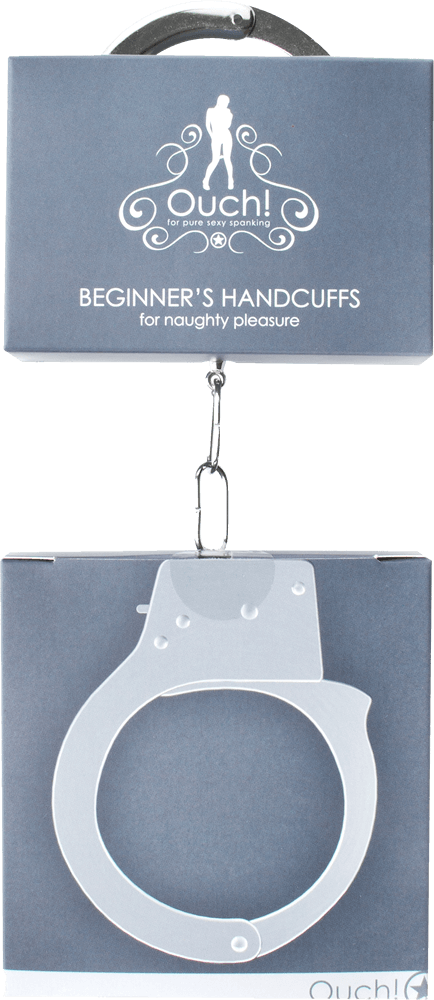 Ouch! Beginner's Handcuffs manette metallo rilascio rapido