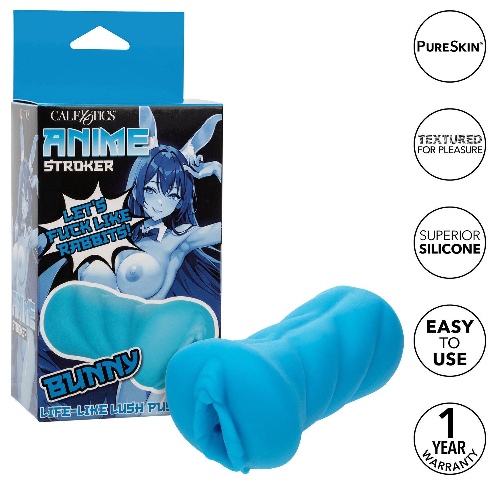 Calexotics Anime Stroker Bunny masturbatore uomo