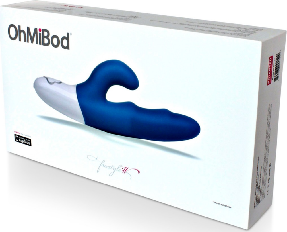 OhMiBod Freestyle W vibratore rabbit musicale silicone