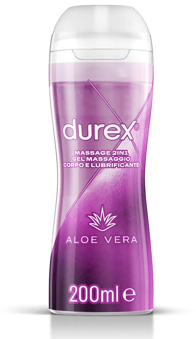 Durex Massage 2 in 1 Sensual lubrificante aloe vera 200 ml