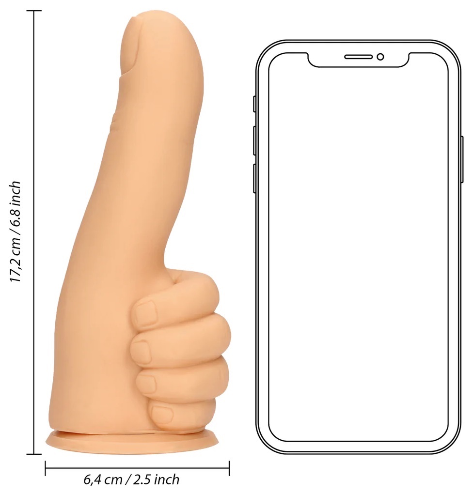 S-Line Thumbs Up dildo pollice con ventosa