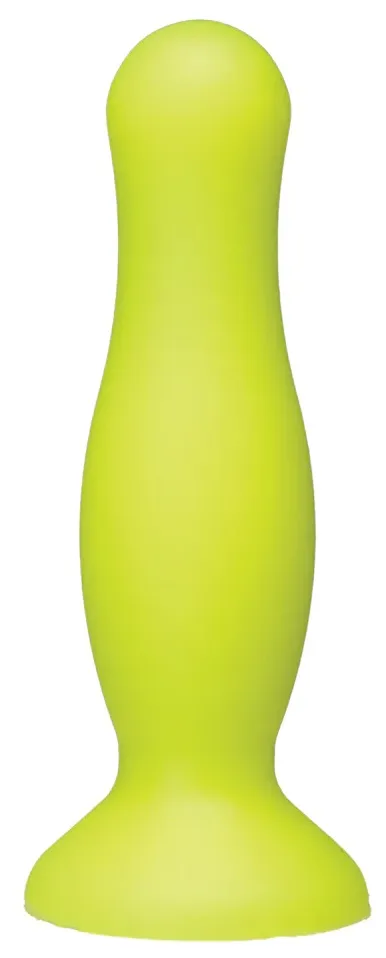 Doc Johnson American Pop plug anale silicone giallo 10 cm