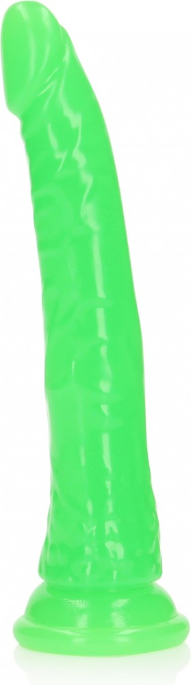 RealRock Glow in the Dark Slim Dildo 9 dildo realistico fosforescente