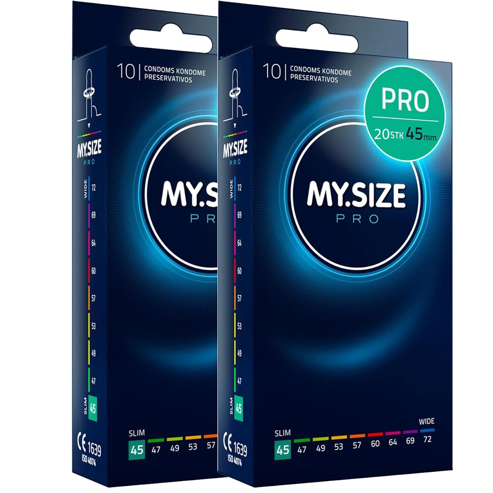 MY.SIZE PRO Elite 72mm Preservativi 20 Pezzi Mega XL