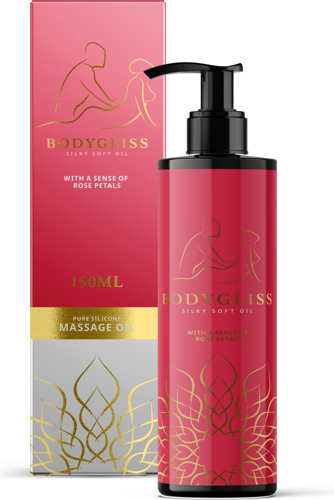 BodyGliss Silky Soft Oil olio massaggio fragola champagne 150ml