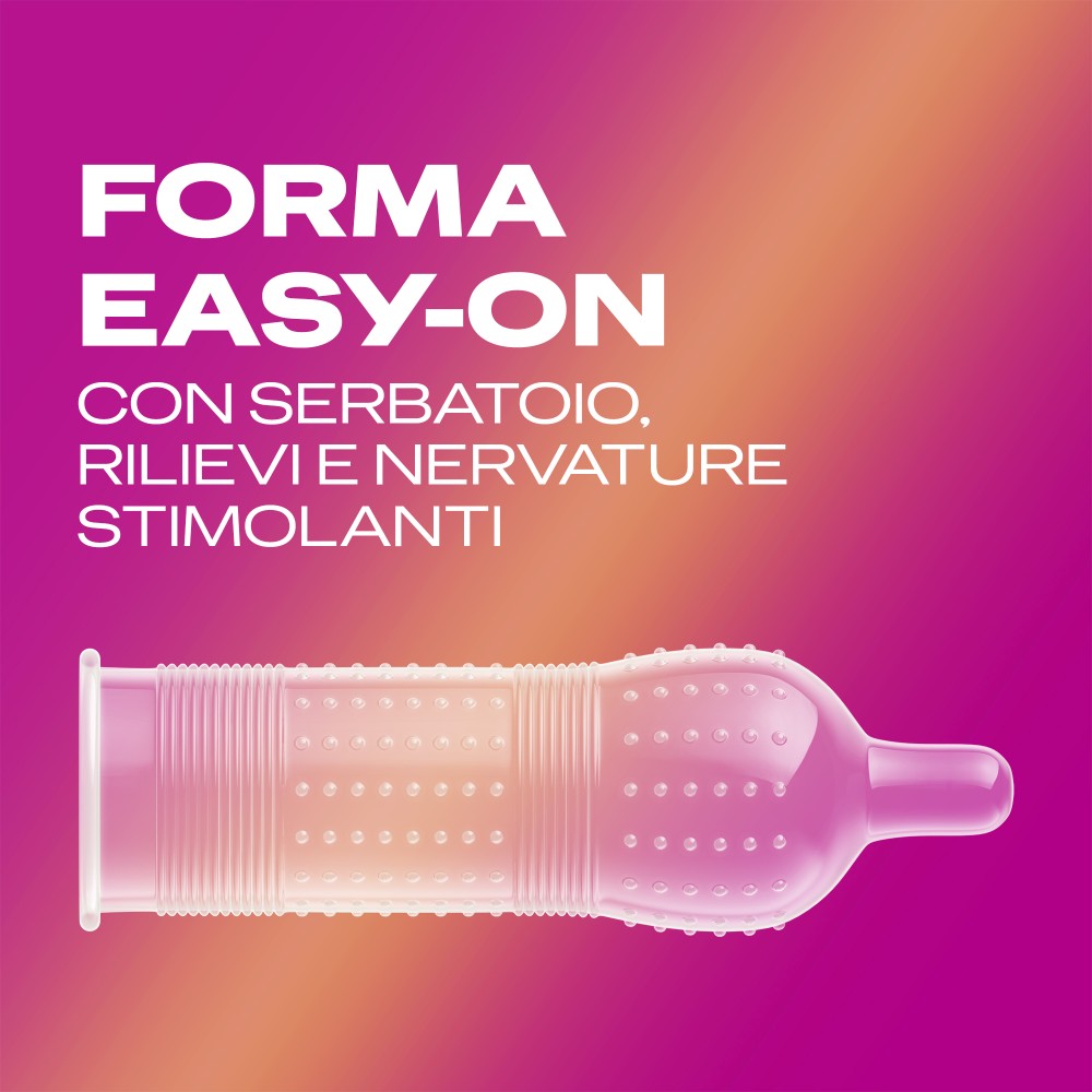 Durex PleasureMax Preservativi Stimolanti 6 Pezzi