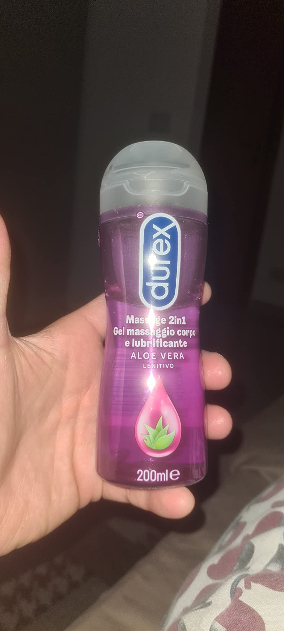 Durex Massage 2in1 gel lubrificante aloe vera 2x100ml