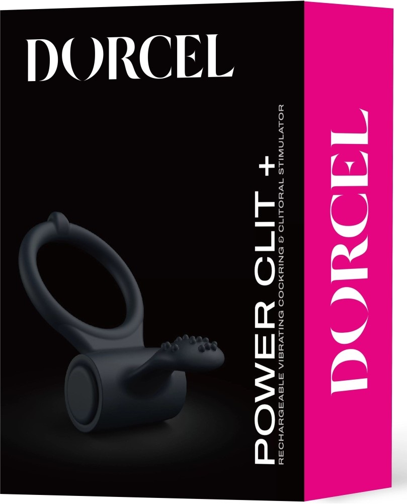 Dorcel Power Clit + anello vibrante ricaricabile 3 velocita