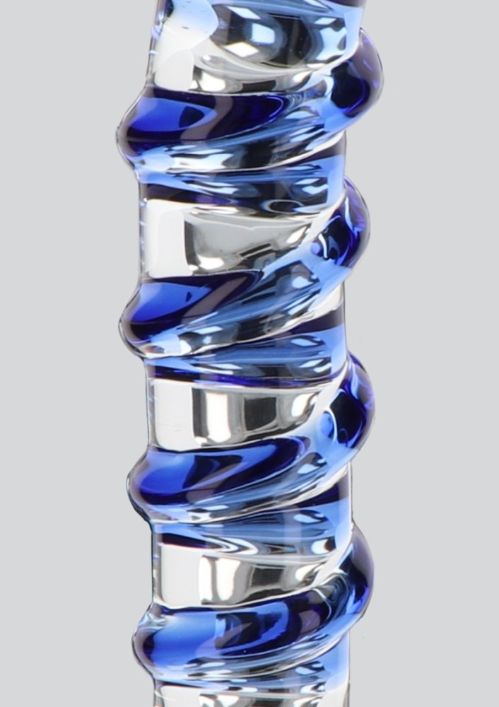 Toyjoy Glassworxx G-Spot Gemstone Dildo Vetro 18 cm Curvo