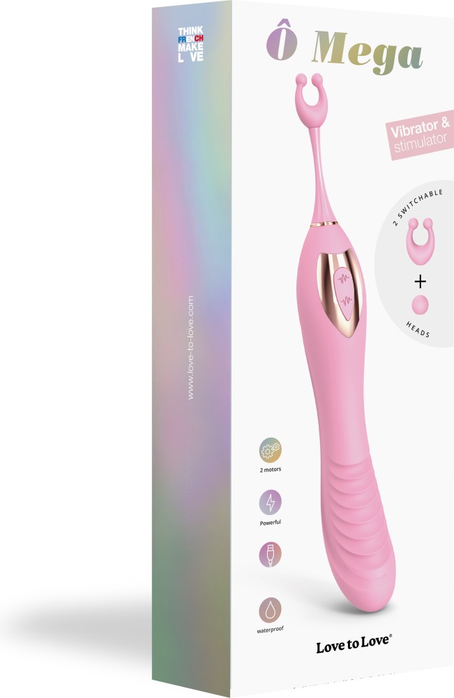 Love to Love Ô Mega stimolatore clitoride rosa