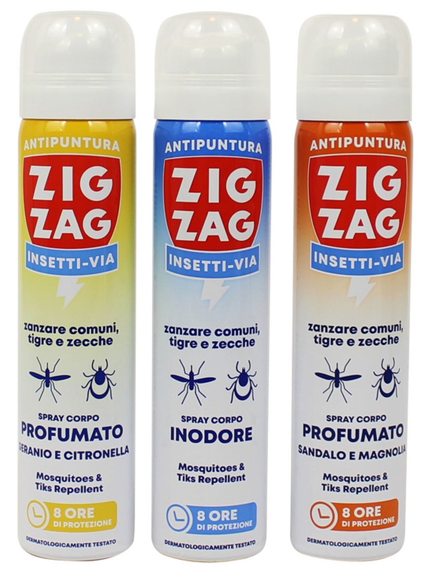 Zig Zag spray corpo repellente antipuntura 75 ml