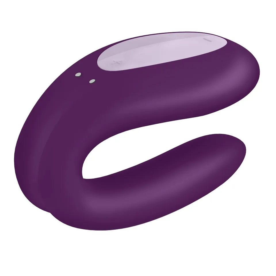 Satisfyer Double Joy stimolatore coppia viola