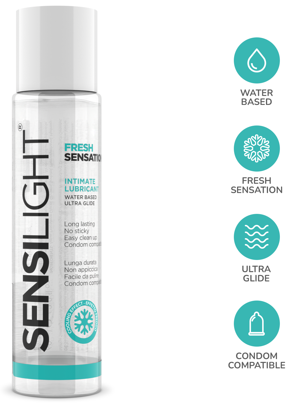 IntimateLine Sensilight Fresh lubrificante 60 ml effetto freddo