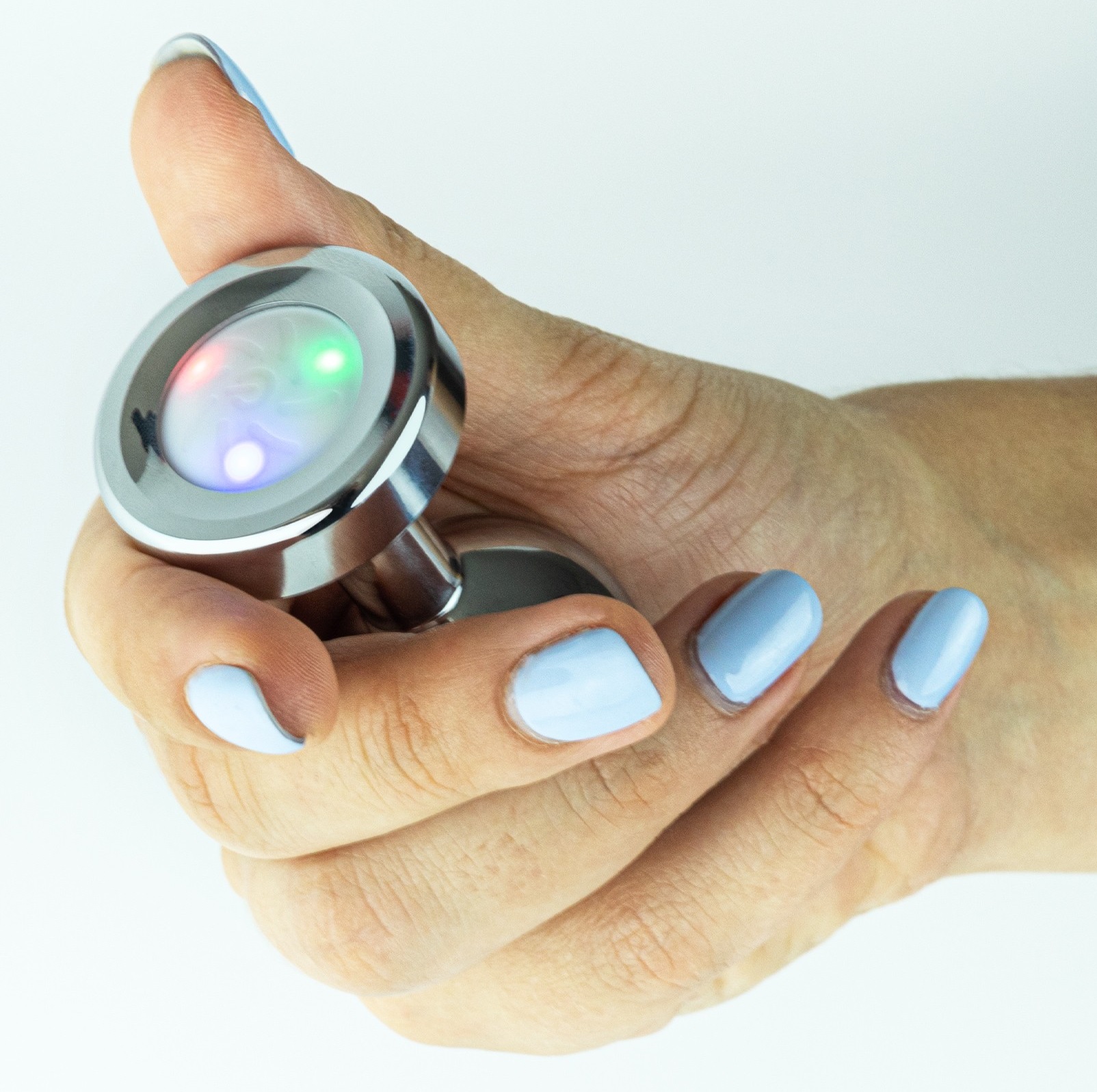 Crushious Borealis Plug Anale Metallo con LED 3 luci