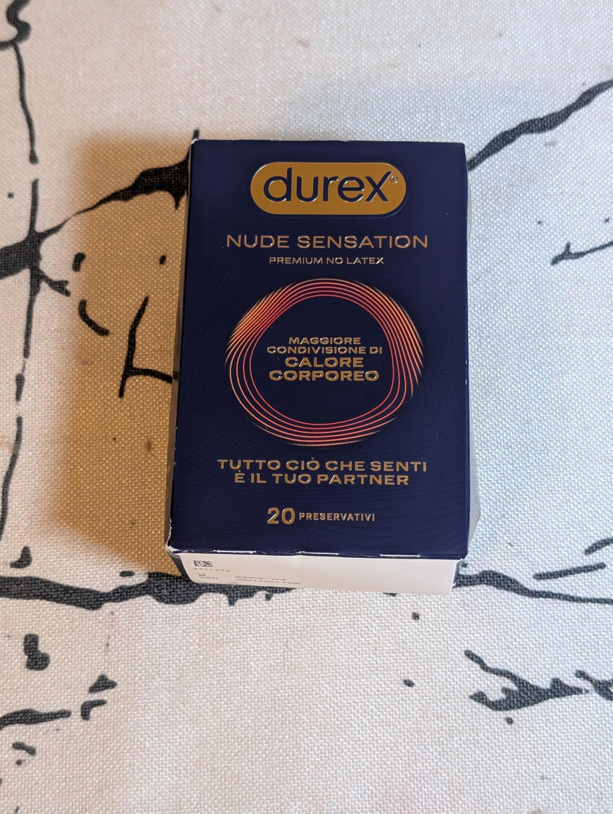 Durex Nude Sensation preservativi nitrile 20 pezzi senza lattice