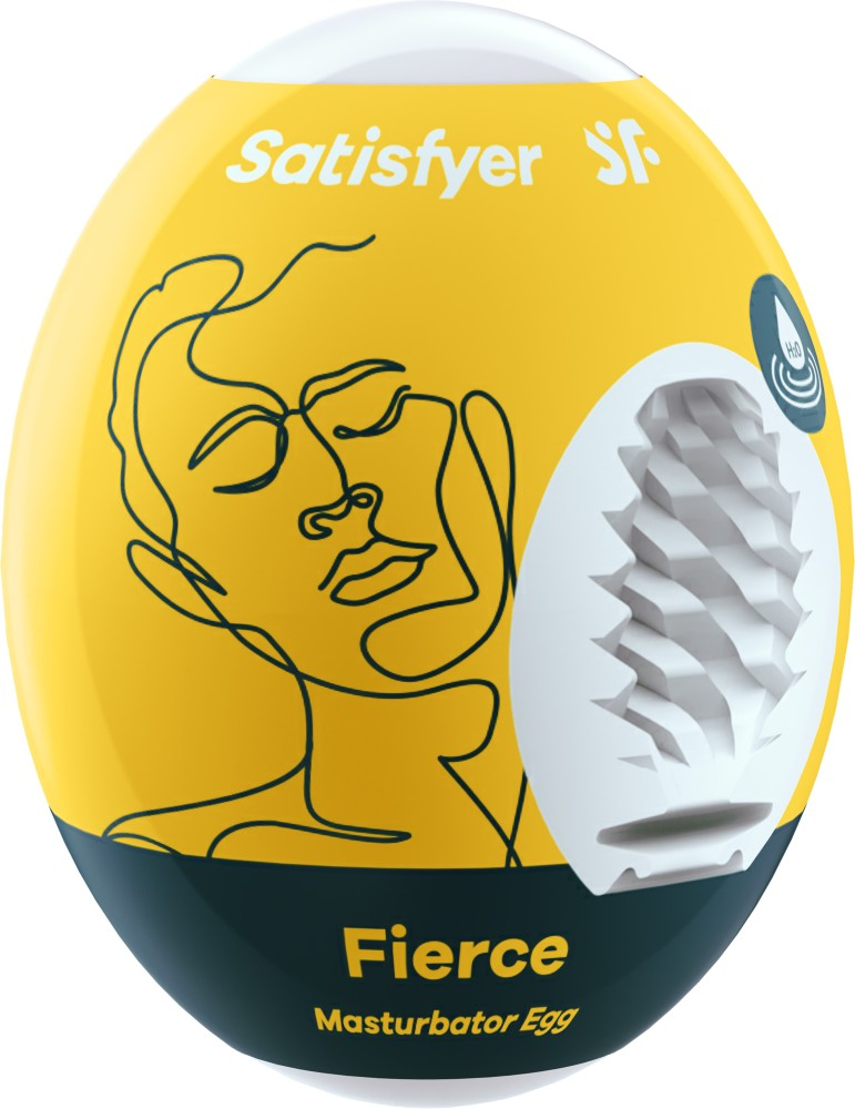 Satisfyer Egg Fierce masturbatore ovetto TPE