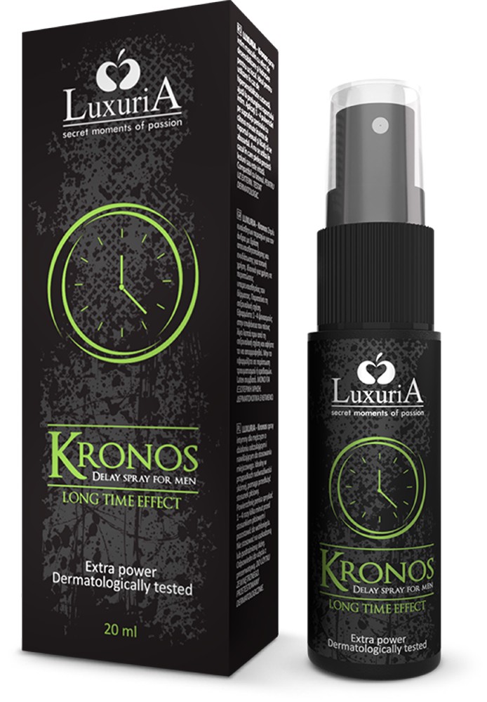 Luxuria Vortex Gel Kronos spray ritardante 20ml desensibilizzante