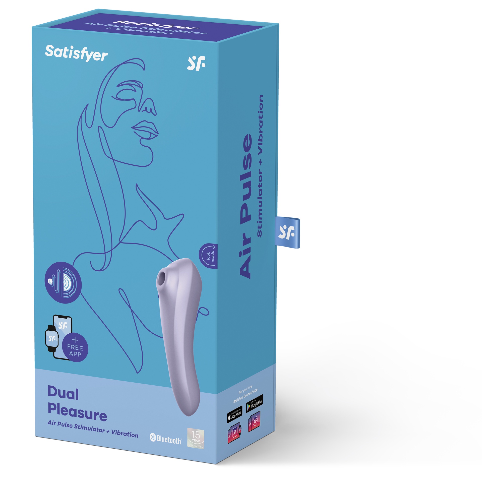 Satisfyer Dual Pleasure succhiaclitoride vibratore con app