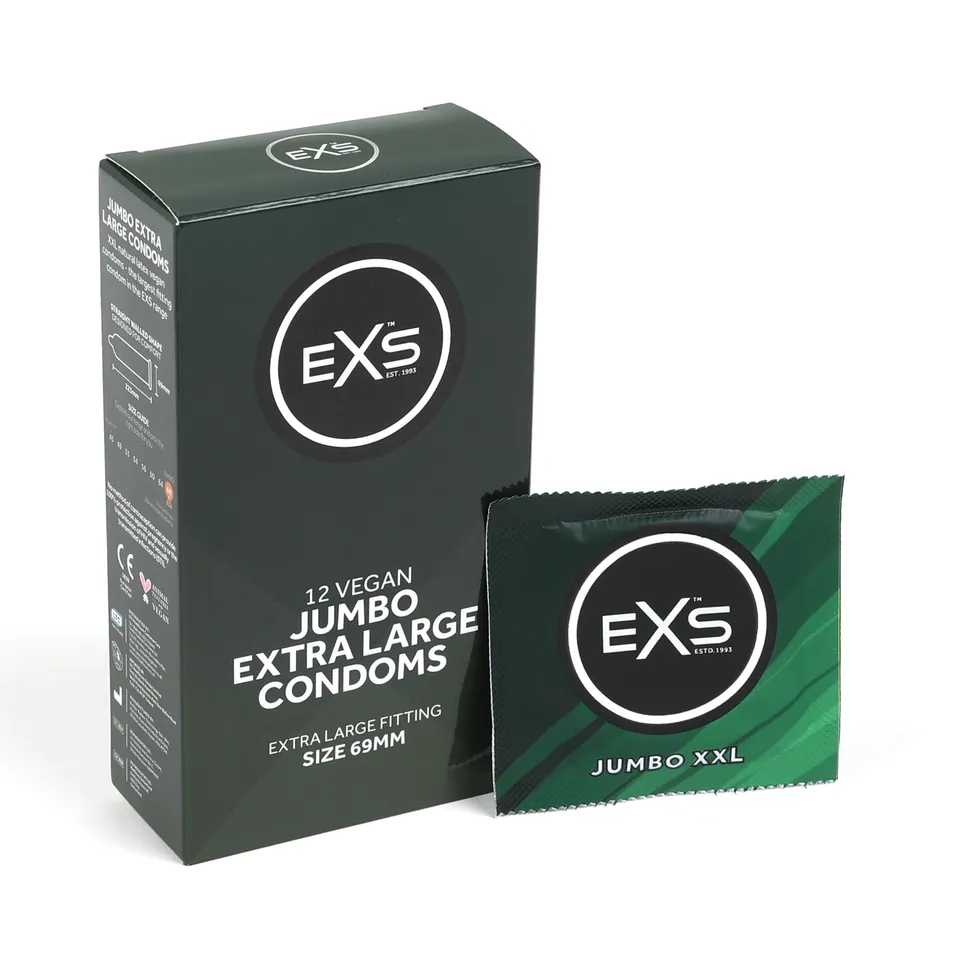 EXS 12EXSJUMBO Preservativi 12 Pezzi XL Larghi