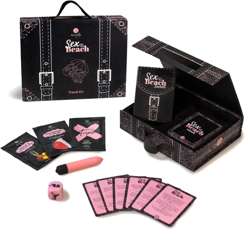 Secret Play Sex On The Beach Travel Kit coppia con bullet