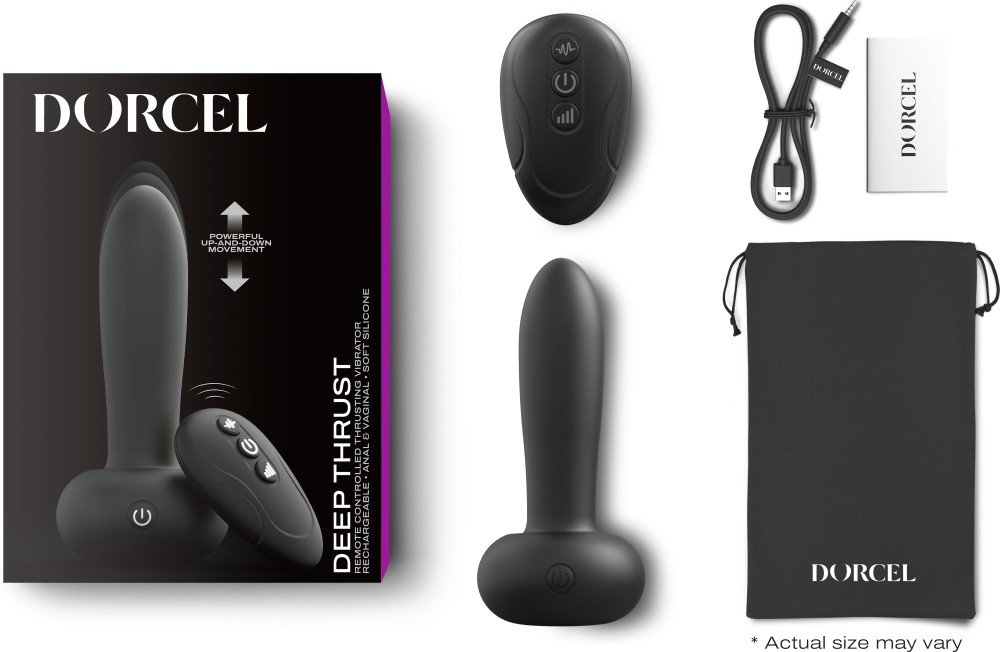 Dorcel Deep Thrust pulsatore vaginale anale telecomando