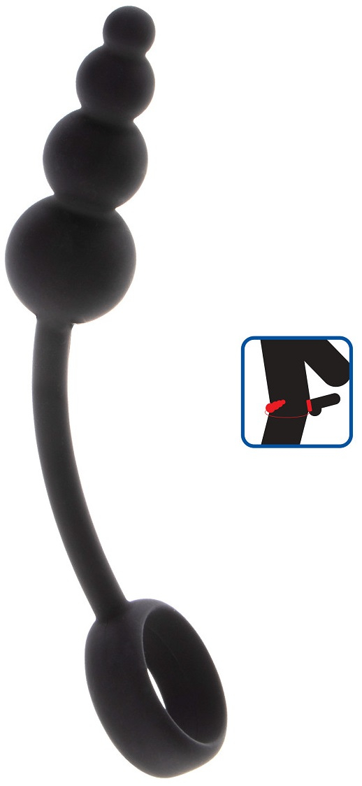ToyJoy Manpower plug anale con cock ring silicone