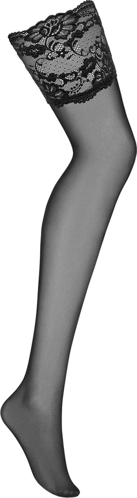 Obsessive 810-STO-1 calze per reggicalze nere L/XL