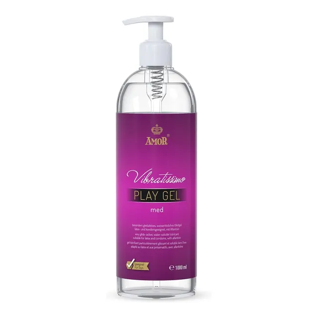 AMOR Vibratissimo Play Gel lubrificante 1000 ml base acqua