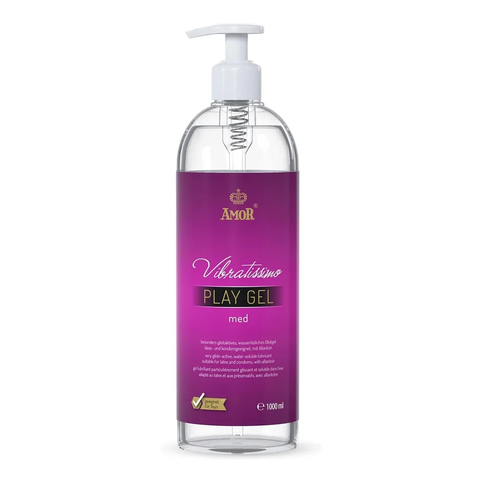 AMOR Vibratissimo Play Gel lubrificante 1000 ml base acqua
