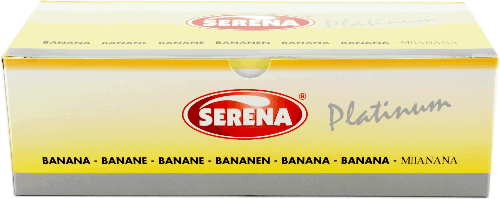 Serena Platinum Banana preservativi aromatizzati 144 pezzi