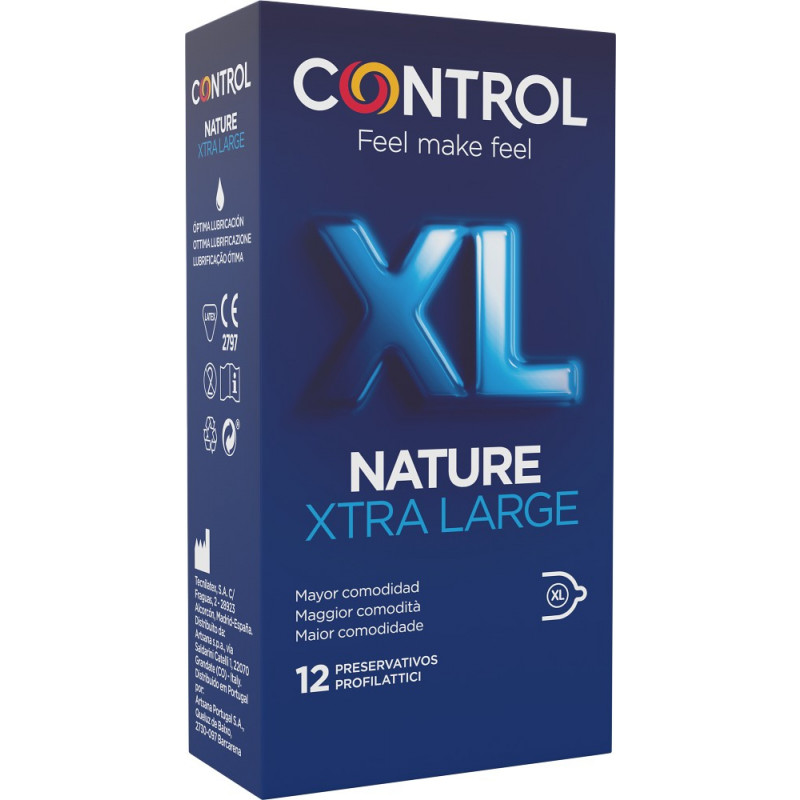 Control Adapta XL preservativi XL 12 pezzi