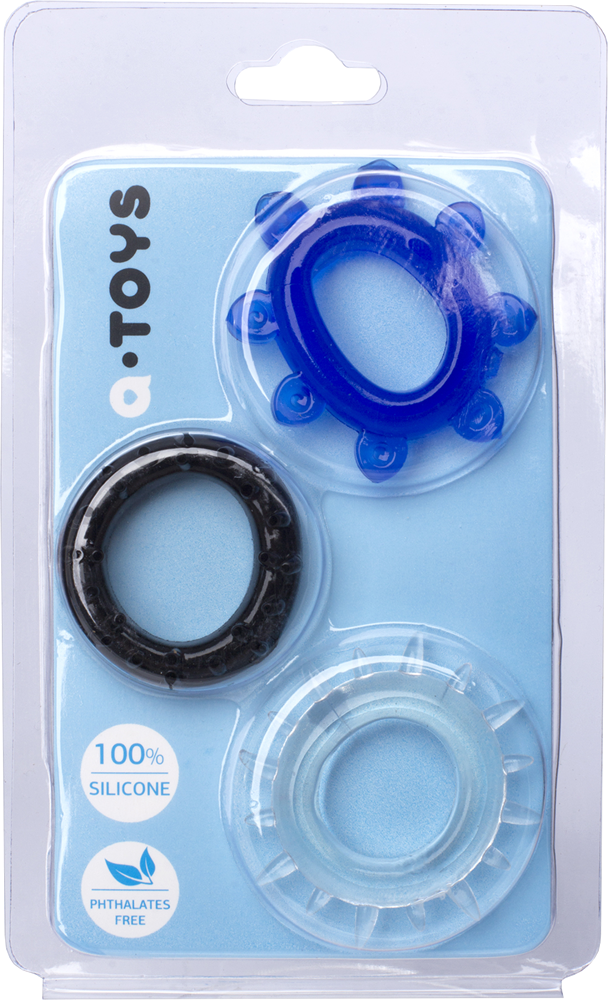 A-Toys Set A cockring set 3 anelli