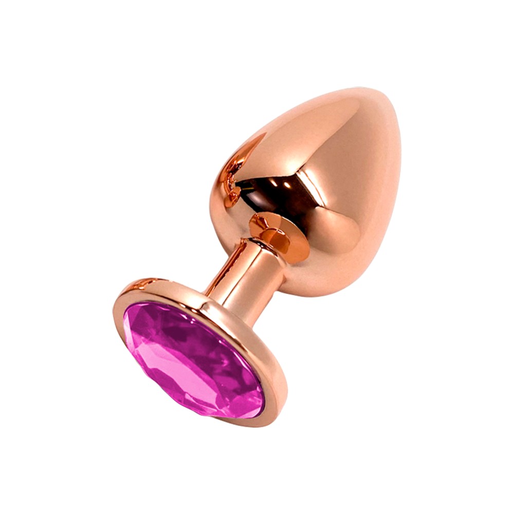 Wooomy Tralalo Plug Anale Magenta in Metallo