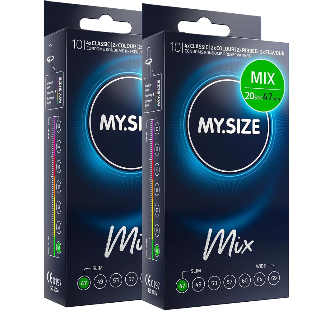 MY.SIZE PRO Mix preservativi 49mm 20 pezzi assortiti