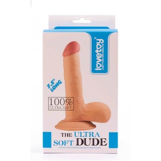Lovetoy The Ultra Soft Dude Dildo Realistico Venature