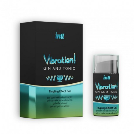 Intt Liquid Vibrator Gin & Tonic gel stimolante effetto freddo