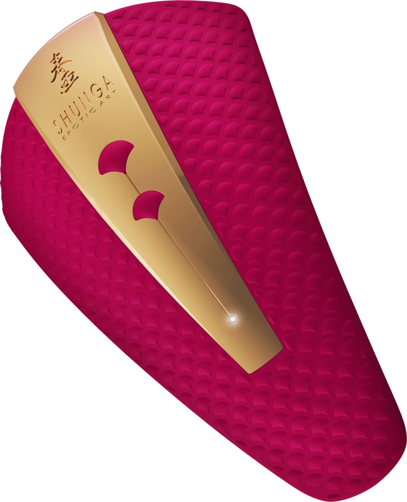 Shunga Obi stimolatore clitorideo magenta ricaricabile