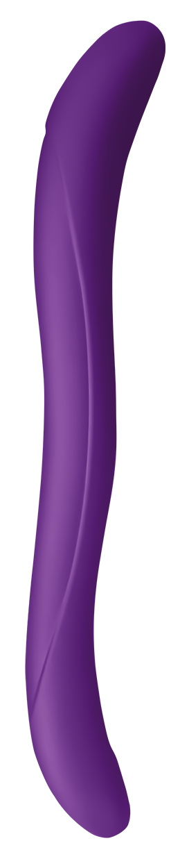 Wooomy Twoooney dildo doppio in silicone 35 cm